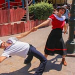 Animators to Play the roles of Popeye and Olive Oyl (the characters)